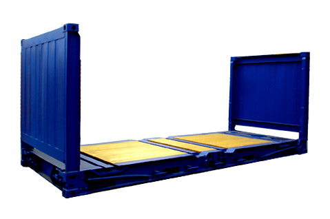 40' Flatrack Collapsible Container